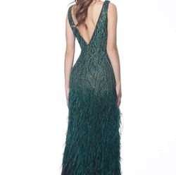 Style Jovani 66003 Jovani Green Size 4 Floor Length 70 Off Straight Dress on Queenly