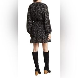 Wishlist Black Size 4 Summer Long Sleeve Casual Cocktail Dress on Queenly