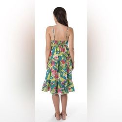 Tori Richard Multicolor Size 4 Floral Summer Cocktail Dress on Queenly