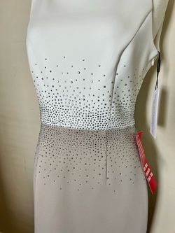 Calvin Klein Multicolor Size 4 Interview Jersey Jewelled Cocktail Dress on Queenly