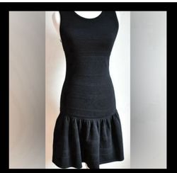 Juicy Couture Black Size 4 Midi Cocktail Dress on Queenly