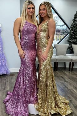 Style 23079 Jovani Gold Size 2 Sequined 23079 Sheer Straight Dress on Queenly