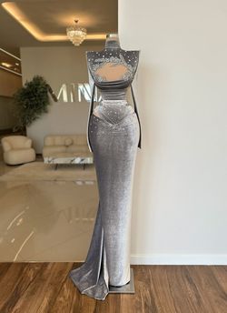Style Kianda Minna Fashion Multicolor Size 4 Kianda Long Sleeve Floor Length Straight Dress on Queenly