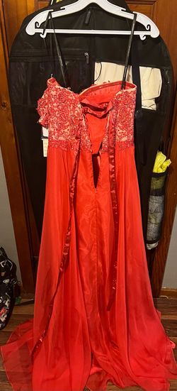 Style 35767 Alyce Paris Red Size 10 Short Height 35767 Ball gown on Queenly
