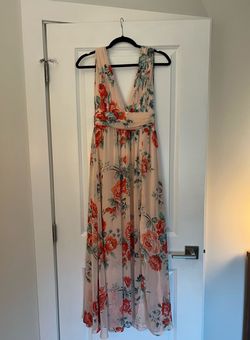 Lulus Multicolor Size 0 Medium Height Floor Length Straight Dress on Queenly
