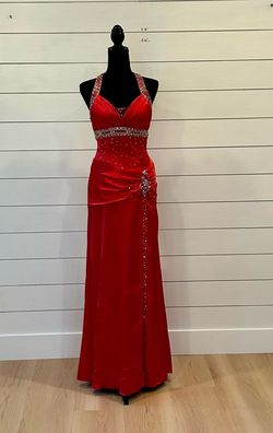 Lets Red Size 0 Jersey Mermaid Dress on Queenly