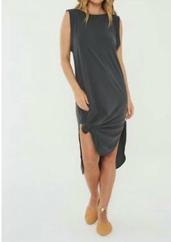 Style 1-1140971477-5230 PROJECT SOCIAL T Gray Size 4 Side Slit Cocktail Dress on Queenly