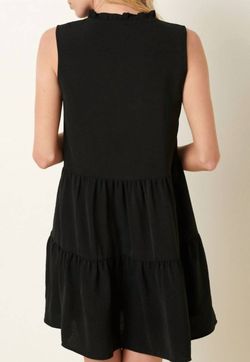 Style 1-1252688196-3236 mittoshop Black Size 4 Summer Polyester Cocktail Dress on Queenly