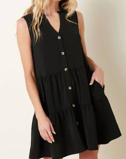 Style 1-1252688196-3236 mittoshop Black Size 4 Summer Polyester Cocktail Dress on Queenly