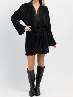 Style 1-1257709394-3236 MABLE Black Size 4 Casual Sorority Sleeves Cocktail Dress on Queenly