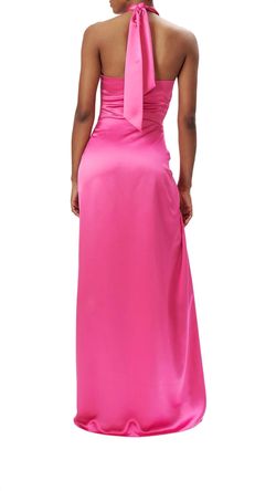 Style 1-1336640108-3775 RONNY KOBO Pink Size 16 Magenta Side slit Dress on Queenly