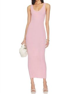 Style 1-1364447480-2696 Enza Costa Pink Size 12 Free Shipping Military Jersey Straight Dress on Queenly