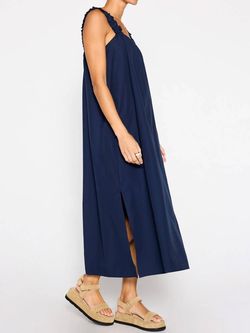 Style 1-1558470843-3855 Brochu Walker Blue Size 0 Straight Polyester Navy Cocktail Dress on Queenly