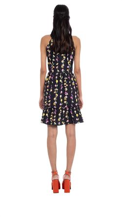 Style 1-164267071-2791 BANJANAN Black Size 12 Mini Halter Cocktail Dress on Queenly