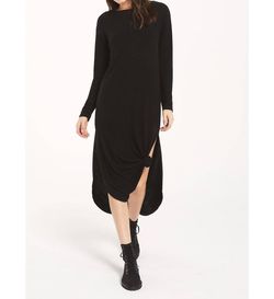 Style 1-2014706330-3472 Z Supply Black Size 4 Sleeves Polyester Cocktail Dress on Queenly