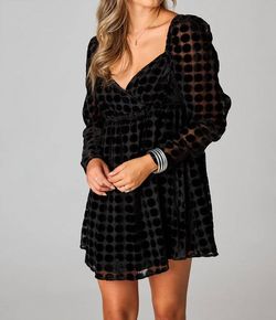 Style 1-2544909185-3011 BUDDYLOVE Black Size 8 Mini Sleeves Cocktail Dress on Queenly