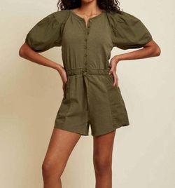 Style 1-2643873941-3855 Nation LTD Green Size 0 Sleeves Pockets Mini Jumpsuit Dress on Queenly