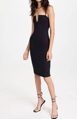 Style 1-2771187236-3855 Susana Monaco Black Size 0 Tall Height Spandex Cocktail Dress on Queenly