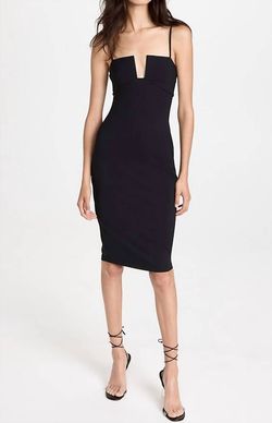 Style 1-2771187236-3855 Susana Monaco Black Size 0 Tall Height Spandex Cocktail Dress on Queenly