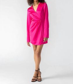 Style 1-2826637234-1498 Sanctuary Pink Size 4 V Neck Free Shipping Cocktail Dress on Queenly