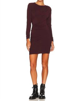 Style 1-3000327644-5 Sundry Brown Size 0 Sorority Rush Mini Cocktail Dress on Queenly