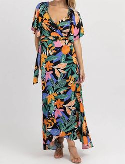 Style 1-3083256858-2696 Fore Black Size 12 Floral Polyester Straight Dress on Queenly