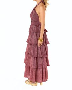 Style 1-3140148730-3011 BUDDYLOVE Red Size 8 Ruffles Tall Height Backless Straight Dress on Queenly
