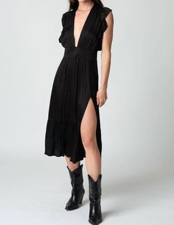 Style 1-3141109584-3011 Stillwater Black Size 8 Backless Side Slit Cocktail Dress on Queenly