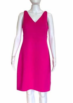 Style 1-324855964-2696 GRETCHEN SCOTT Pink Size 12 Free Shipping Plus Size Cocktail Dress on Queenly