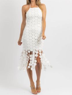 Style 1-3296828252-2696 Main Strip White Size 12 Polyester Cocktail Dress on Queenly