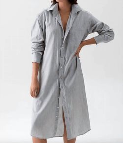 Style 1-3301537442-3107 WEARCISCO Gray Size 8 Long Sleeve Free Shipping Straight Dress on Queenly