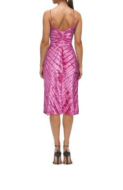 Style 1-3463948168-2791 DELFI COLLECTIVE Pink Size 12 Tall Height Mini Spandex Cocktail Dress on Queenly