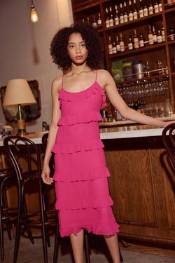 Style 1-3926301797-3906 LUCY PARIS Hot Pink Size 0 Free Shipping Cocktail Dress on Queenly