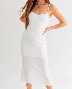 Style 1-4137682178-2696 LE LIS White Size 12 Tall Height Engagement Plus Size Cocktail Dress on Queenly