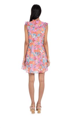 Style 1-4156990185-2791 BANJANAN Pink Size 12 Tall Height Mini Cocktail Dress on Queenly