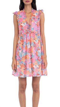Style 1-4156990185-2791 BANJANAN Pink Size 12 Mini Pockets Cocktail Dress on Queenly