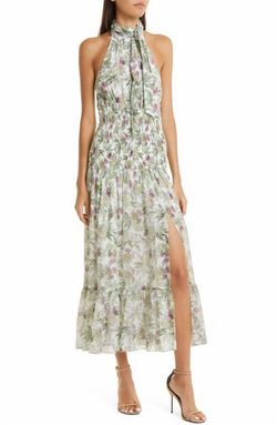 Style 1-443834044-649 cinq a sept Multicolor Size 2 Print Floral Straight Dress on Queenly