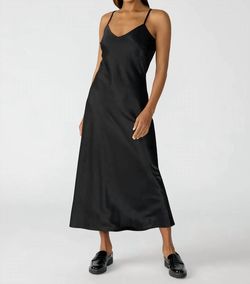 Style 1-952483085-3236 Sanctuary Black Size 4 Satin V Neck Cocktail Dress on Queenly