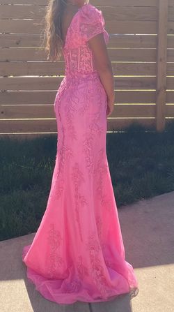 Sherri Hill Hot Pink Size 2 Floor Length Straight Dress on Queenly