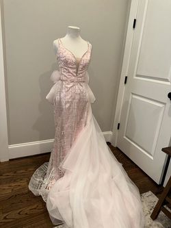 Fernando Wong Pink Size 2 Pageant Straight Dress on Queenly