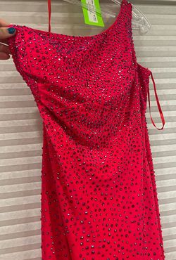 Johnathan Kayne Red Size 16 Free Shipping Floor Length Mermaid Dress on Queenly