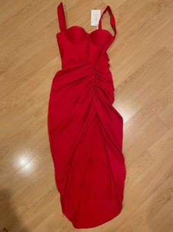 Adeirlina Red Size 0 50 Off Plunge Cocktail Dress on Queenly