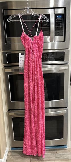 Primavera Pink Size 8 Pageant Floor Length Jumpsuit Dress on Queenly