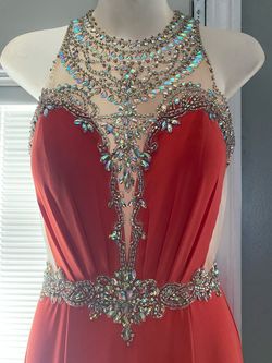 Cinderella Divine Pink Size 4 Medium Height 50 Off A-line Dress on Queenly