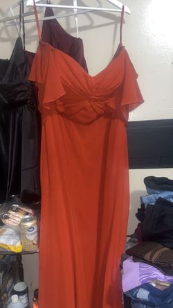 Mori Lee Red Size 20 Prom Jersey A-line Dress on Queenly