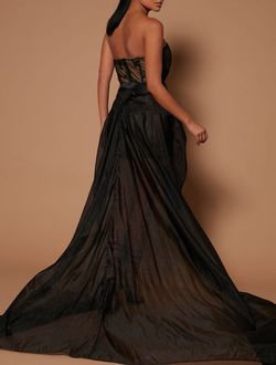 Style Hanna Lace Maxi Dress Fashion Nova Black Size 16 Jersey Holiday Ball Cocktail Dress on Queenly