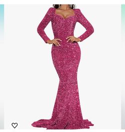 Pink Size 2 Mermaid Dress on Queenly