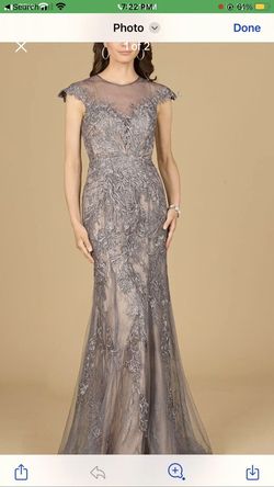 Gray Size 16 Ball gown on Queenly