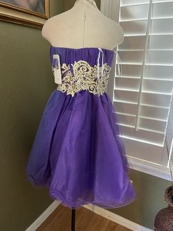 Purple Size 24 Ball gown on Queenly