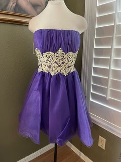 Purple Size 24 Ball gown on Queenly